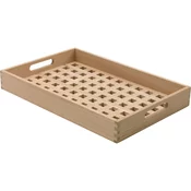 Servirni pladenj FIONIA 48 x 32 cm, les, lahka rjava, Fritz Hansen