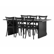 jedilnica set Dallas 4190 75x100x200cm