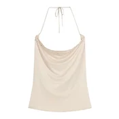 Bershka Top off-bela