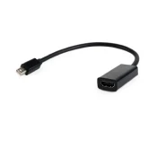 Gembird adapter za video kablove Mini Displayport HDMI Crno