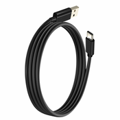 MOTOROLA Originalni kabel Motorola USB v USB-C, polnjenje in sinhronizacija, ČRN 1 m, (20673590)