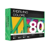 Papir barvni a4 fabriano colore intenzivne barve 80gr FABRIANO - T. ZELENA