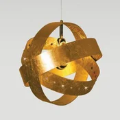 Knikerboker Ecliptika pozlačena viseča luč 40cm - Dnevna soba/jedilnica - Dizajn - zlato - Kovina