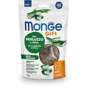 Monge Filled and Crunchy Skin Support Poslastica za macke, Bakalar sa alojom, 60g