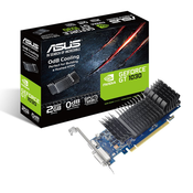 ASUS GeForce GT 1030  GT1030-SL-2G-BRK  2GB GDDR5  DVI  HDMI