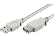 PremiumCord USB 2.0 Extension 5 m white