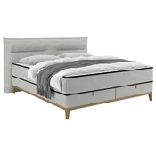 Premium Living Postelja Z Vzmetnico Smile, Srebrna, 160x200