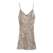 Pull&Bear Obleka  rjava / črna / bela