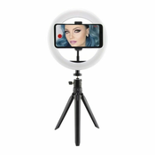 NEW Trinožno prenosno fotografsko stojalo Studio Live KSIX LED 14W Črna