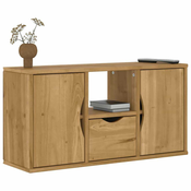 TV ormaric s ladicom ODDA 79x24x40 cm puno drvo bor