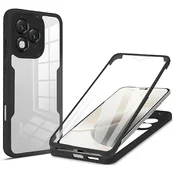 Hibridni Full body ovitek Techsuit ColorVerse 360 za Honor 400 Lite - black