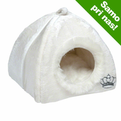 Pasje skrivališče Royal Pet White - D 45xŠ 45xV 45 cm