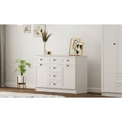 HANAH HOME Bela mat komoda Rb 168 04 001