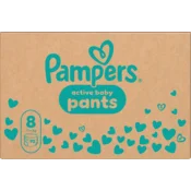 Pampers plenice ABD hlačne, mesečno pakiranje št.8 92 kos (17+kg)