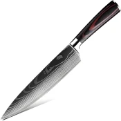 Kuhinjski nož Blade - Chef / Črna / Rjava KP38111