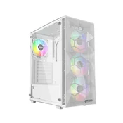 Raidmax Kucište Talos, Window, 4x 120 mm FRGB, 650 W, Belo