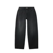 MANGO Kavbojke BET črn denim