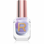 Makeup Revolution High Gloss visoko prekriven lak za nohte z visokim sijajem odtenek Grape 10 ml