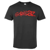 Metal majica moška Gorillaz - RED LOGO - AMPLIFIED - ZAV210P284