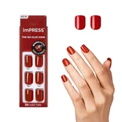 Kiss Unghie Press-on Kimc013c Quadrate Corte Reddy Or Not 30 Pezzi 1 unita