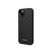 Karl Lagerfeld Karl Lagerfeld, Apple iPhone 14 PU etui z monogramom Saffiano, ?rna, (21244303)