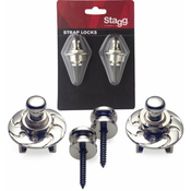 Stagg SSL1-CR Strap-locks Chrome