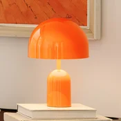 Tom Dixon Akku-namizna svetilka BELL PORTABLE, rdeča, 28 cm IP44 - Dnevna soba/jedilnica - Dizajn - Plastika