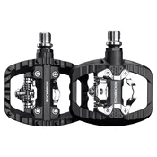 Rockbros PD303 Polu-lock pedala za kolo s platformo - črna