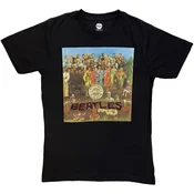 The Beatles Sgt Pepper Crystals (Embellished) Black XL Majica