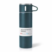 LIVEFY termovka s skodelico Vello 500ml, temnozelena