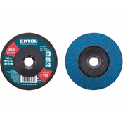 EXTOL Lamelni disk, poševni cirkonij, P60, premer 150 mm 8803446