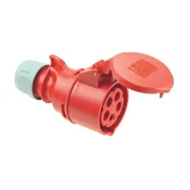 PCE Prenosna vtičnica Shark 32A 400V 3P+Z+N IP44