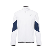 Muška sportski pulover Head Club 22 Jacket M - white/dark blue