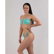Ibiza Chic Nastavljive Kopalke Koralno Zelene - L
