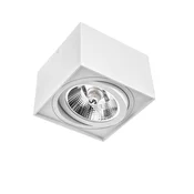 Stropna svetilka Fat Cube White za montažo - Dessi Home Illuminations