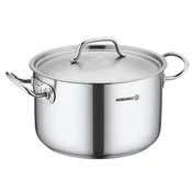 Deep stainless steel saucepan with lid, 40 cm / 31 L, Proline Gastro