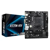 Matična plošča A520M-HDV, AM4, DDR4, M.2