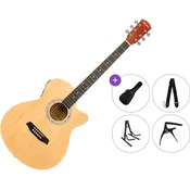 Pasadena PGC-10E Premium SET Natural Elektro-akusticna jumbo