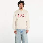 Mikina A.P.C. Sweat Harris - Gots Ecru Chine XXL