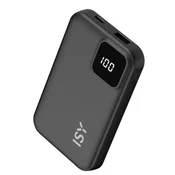 shumee Prenosna baterija ISY IPP-5001 1xUSB-C 1xUSB-A 5000mAh črne barve