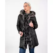 INVENTO Ženski monton Shirly, Crni