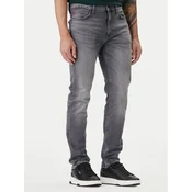 HUGO Jeans hlače 50556103 Siva Slim Fit