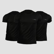 GymBeam Muška majica TRN 3Pack Black