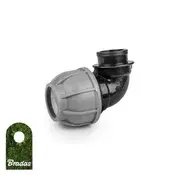 shumee Koleno za PE cevi 25 mm 90° z notranjim navojem 1 PN10 7193