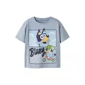 NAME IT Majica NMMMALIH BLUEY  marine / opal / golobje modra / kivi