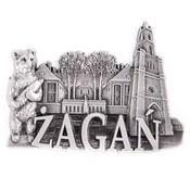 shumee Panorama Żagańa z magnetom za hladilnik