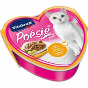 MOKRA HRANA ZA MAČKA VITAKRAFT POESIE MENU V OMAKI PURAN+SIR,85G