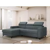 Kutna garnitura Columbus 170 (Flow 21) Tamno siva, Dostupno, Dostupno, 236x172x82cm