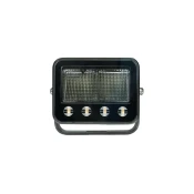 LED Avto reflektor DUO BLACK LED/40W/9-36V IP69 6000K kvadraten