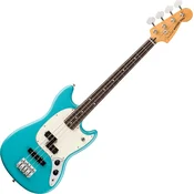 Fender Player II Series Mustang Bass RW Aquatone Blue Elektricna bas gitara (Kao novo)